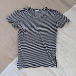 ‼️$5 SALE ‼️ Melrose & Market Blue Stripe Tee